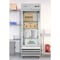 Koolmore 29" Stainless Steel 1 Glass Door Commercial Reach-in Refrigerator Cooler - 23 cu. ft RIR-1D-GD - alternate 5