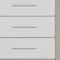 Homeroots 31" Natural And White Wood Four Drawer Dresser 643687 - alternate 6