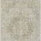 Homeroots 9' X 12' Sage Floral Medallion Washable Indoor Outdoor Area Rug 607936 - alternate 3