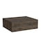 Homeroots 5" Brown Wood One Drawer Floating Nightstand 546181 - alternate 1