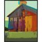 Homeroots Country Barn Black Floater Frame Print Wall Art 526425 - alternate 1