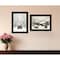 Homeroots Set Of Two Antique Christmas 2 Black Framed Print Wall Art, 2PK 406150 - alternate 2