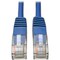 Tripp Lite Cat5e Cable, Molded, RJ45 M/M, Blue, 50ft N002-050-BL - alternate 1