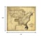 Homeroots 16" X 20" Eagle Map Of America C1833 Vintage  Poster Wall Art 391963 - alternate 3