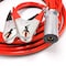 Durally Aircraft Jumper Cable with Round 1-Pin Plug Piper Style Plug, 1 Gauge 25 Feet PJ802-690HD - alternate 3