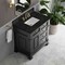 James Martin Vanities Brookfield 36" Single Vanity, Black Onyx, w/ 3 CM Phantome Eclos Top 547-V36-BKO-3PHT - alternate 3