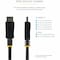 Startech.Com 15 FT DISPLAYPORT CABLE WITH LATCHES MULTIPACK PROVIDES A SECURE CONNECTION BETW DISPLPORT15L10PK - alternate 4
