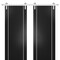 Sartodoors Sturdy Double Barn Door with Hardware, Planum 0410 Black Matte, 13FT Rail Hangers Heavy Set, Modern PLANUM0410DB-S-BLK-60 x 84 (2* 30x84) - alternate 1