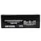 Upg 12V 2.2Ah F1 Sealed Lead Acid AGM Battery by UPG UB1222 - alternate 5