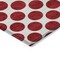 Homeroots 3' X 5' Red And Ivory Polka Dot Washable Indoor Outdoor Area Rug 614935 - alternate 4