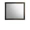 Homeroots 35" Gray Oak Framed Accent Mirror 318718 - alternate 1