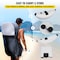Vevor Kayak Outrigger Stabilizer Inflatable Outrigger Float 2PCS PVC w/ Arms Rod YFL001 - alternate 5