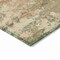 Homeroots 8' Beige Green And Purple Round Abstract Washable Indoor Outdoor Area Rug 630755 - alternate 2