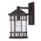 Homeroots XL Antique Bronze Canister Wall Light 398519 - alternate 3
