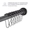 Anzzi 35-55 Inches Shower Curtain Rod with Shower Hooks in Oil Rubbed Bronze AC-AZSR55ORB - alternate 2