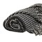 Homeroots 52" X 67" Black and White Woven Cotton Striped Throw Blanket with Tassels 476209 - alternate 5