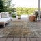 Homeroots 5' X 8' Gray Silver And Charcoal Abstract Washable Indoor Outdoor Area Rug 577650 - alternate 4