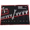 Sunex 14 Pc. Full Polish SAE Angle Head Wrench Set 9914A - alternate 1
