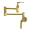 Kingston Brass Wall Mount Pot Filler Faucet, Brushed Brass KS5107KL - alternate 1