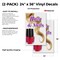 Signmission Hair & Nails, Vinyl Decals Only 24 Inch x 36 Inch, Vinyl Decal, 2PK DSB-2436-2PACK-Hair & Nails - alternate 2