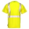 Dome75 Hi-Vis Short Sleeve Shirt, ANSI/ISEA 107-2020 Class 2, Type R, 100% Polyester Birds-Eye Mesh, MD DSS1422 - alternate 4