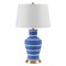 Jonathan Y Julian 29" Traditional Classic Ceramic Urn LED Table Lamp, Blue/Beige JYL4026L - alternate 3