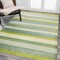 Jonathan Y Duxbury Gradient Ticking Striped Green/Blue 4 ft. x 6 ft. Area Rug LUX102B-4 - alternate 5