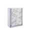 Homeroots 49" Silver And White Wood Faux Marble Lighted Five Drawer Dresser 564703 - alternate 7