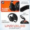 Delton Wireless Active Noise Cancelling Bluetooth Stereo  Computer Headphones/Headset, Black M320 - alternate 2