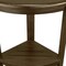 Homeroots Teak Three Tier Corner Corner Shower Shelf In Brown Finish 376676 - alternate 5