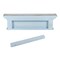 Homeroots 28in Black And Blue Solid Wood Four Hook Wall Mount Coat Rack 397678 - alternate 5