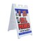 Signmission We Buy Cell Phones, A-Frame & 2 Decals Installed, Heavy-Duty Plastic Frame SBHD-D-2436-We Buy Cell Phones - alternate 1