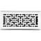 Sierra Grates 4 in. H X 14 in. W Powder Coat Steel, White Floor Register ORI414-WHT - alternate 3