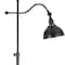 Homeroots 60" Bronze Adjustable Traditional Shaped Floor Lamp With Black Dome Shade 526263 - alternate 3