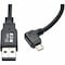 Tripp Lite USB Reversible 2.0 Cable, RA, Micro, 3ft UR05C-003-RB - alternate 1