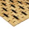 Megachef Bamboo Wood 16.25 x 24.5 Inch Rectangle Bathroom Mat 750122127M - alternate 3