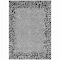 Homeroots 9' X 12' Gray Animal Print Washable Indoor Outdoor Area Rug 607654 - alternate 4