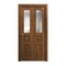 Sartodoors Sliding Closet Bi-fold Doors 60 x 96 inches, Ego 5011 Cognac Oak Veneer, Sturdy Tracks Moldings Tr EGO5011BF-DKO-60x96 (2* 30x96) - alternate 1