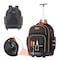 Vevor Rolling Tool Backpack with 45 Pockets and Durable Wheels for Heavy Tools, 45PK ZL-LGX-0098 - alternate 1