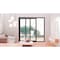 Vdomdoors Patio Exterior Metal-Plastic Sliding Doors / Patio 8166 Matte Black 64" x 80" Left active door / Te PATIO8166BLK-6480-LH - alternate 4