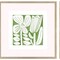 Homeroots Set Of Three Green Modern Garden Gold Framed Wall Art, 3PK 715179 - alternate 5