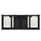 James Martin Vanities Vanity, without top, Black Onyx, 59.8 in W x 22.9 in D,  650-V60S-M-BKO - alternate 2