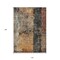 Homeroots 10' X 14' Copper And Black Abstract Washable Indoor Outdoor Area Rug 606073 - alternate 6