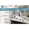 Boston Harbor Lavatory Faucet, 1.2 gpm, 1-Faucet Handle, 3-Faucet Hole, Metal/Plastic, Chrome Plated TQ-F4510042CP - alternate 2