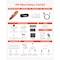 Vevor 119-Piece Cordless Rotary Tool Kit DC12V 28 Adjustable Speed 5000-32000RPM, 119PK S0J-FE18-10 - alternate 3