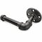 Ironwerks Designs Matte Black Brass Toilet Paper Holder IW-TP1001 - alternate 1