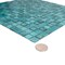 Apollo Tile Mingles 11.6inx11.6in Glossy Mint Green Glass Mosaic Wall and Floor Tile 18.69 sqft/case, 20PK MIX1588GN446A - alternate 5