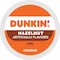 Dunkin K-Cup Hazelnut Coffee, Compatible with Keurig Brewer, Medium, K-Cup, Hazelnut, 4PK 5000363273 - alternate 1