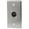 Monoprice Xlr Male 3 Pin One Port Wall Plate 7397 - alternate 1