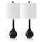 Jonathan Y Dylan 25" Metal/Crystal Teardrop LED Table Lamp, Oil Rubbed Bronze, 2PK JYL5010C-SET2 - alternate 4
